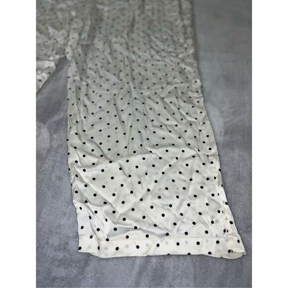Women’s Silk Pajama Pjs Set Tank & Capris Ivory/Cream 3X - Picture 10 of 13